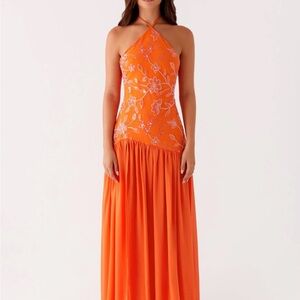 Peppermayo Janelle Beaded Maxi Dress